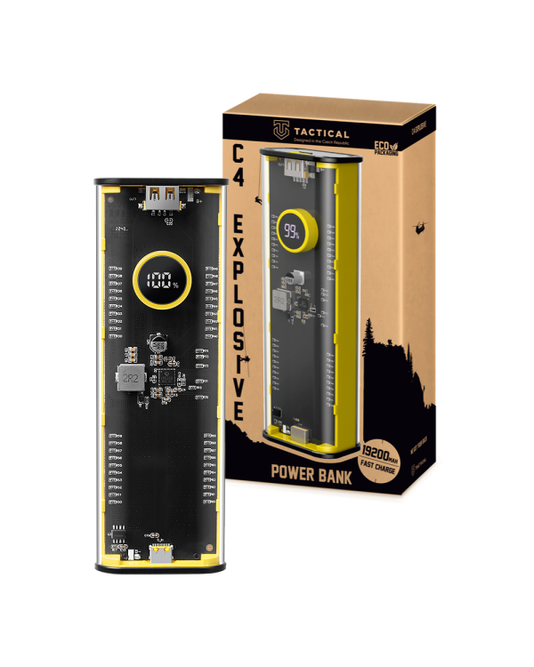 Tactical C4 Explosive 19200mAh Yellow