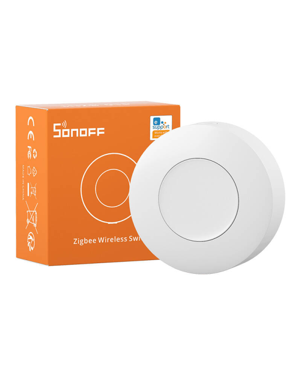 Беспроводной выключатель Smart Zigbee Sonoff SNZB-01P (круглый)