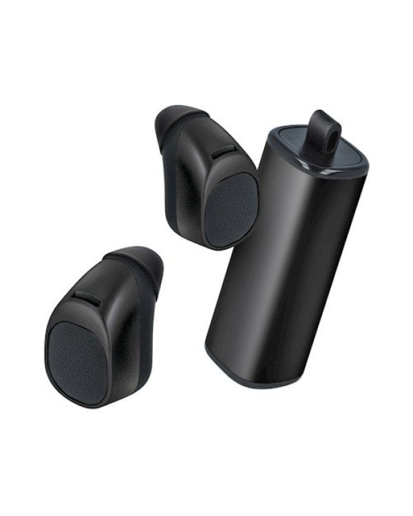 Forever TWE-200 Bluetooth 4.1 Airbuds беспроводные наушники с зарядным устройствоm черные