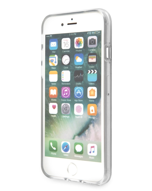 Karl Lagerfeld Ikonik Flower Case for iPhone 7/8/SE2020/SE2022 Transparent