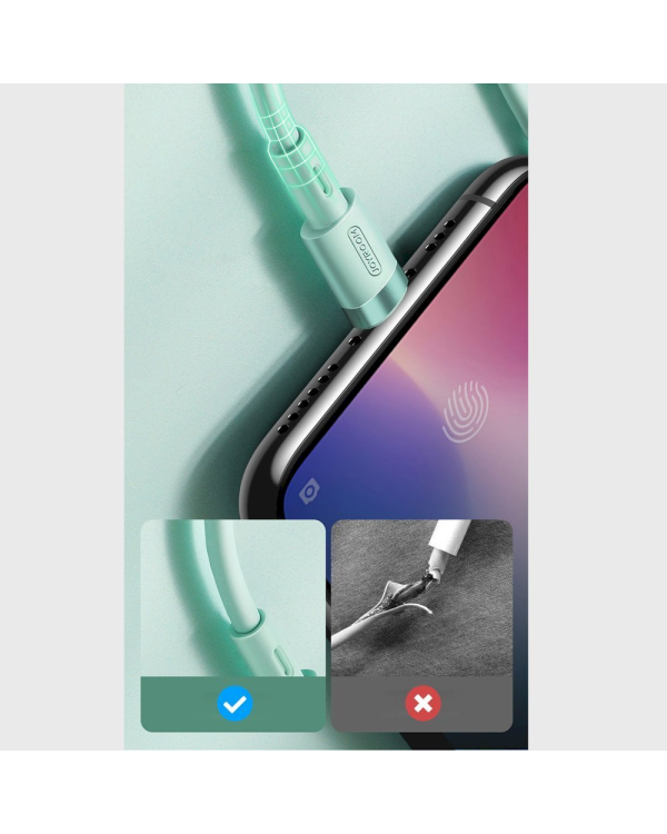 Joyroom USB - Lightning кабель 2,4A 1,2 м (S-1224N2 Black)