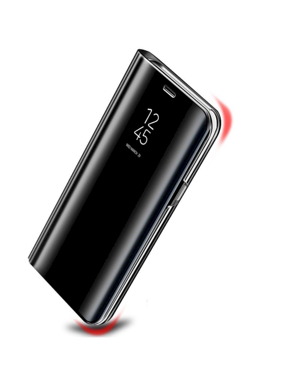 Fusion Clear View Case Книжка чехол для Xiaomi Redmi Note 10 5G / Poco M3 Pro / M3 Pro 5G Черный