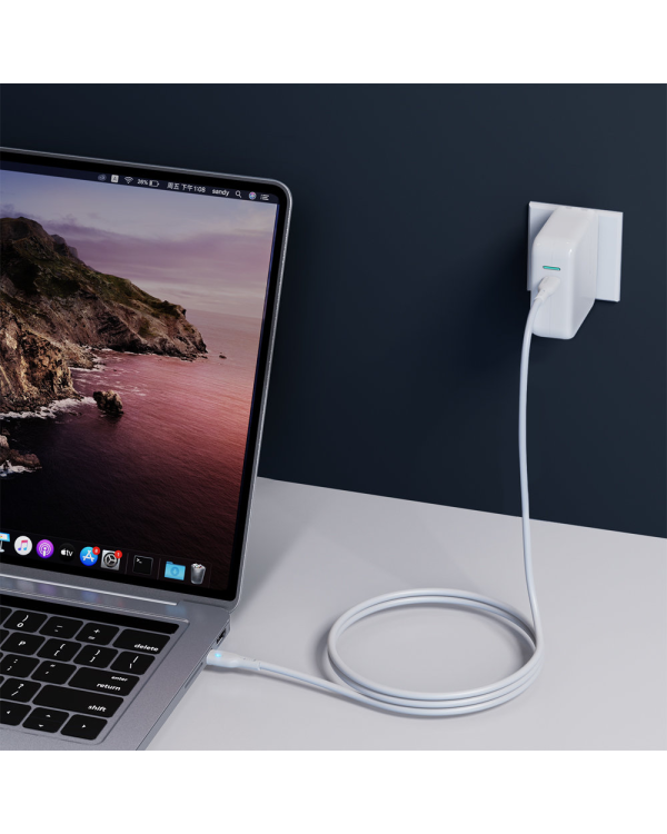 Joyroom S-CC100A13 USB C - кабель USB C 100 Вт 2 м белый