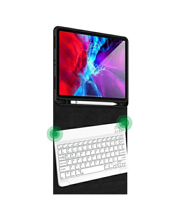 USAMS Winro чехол с клавиатурой iPad Pro 11" черный чехол-черная клавиатура|черная обложка-черная клавиатура IP011YRXX01 (US-BH645)