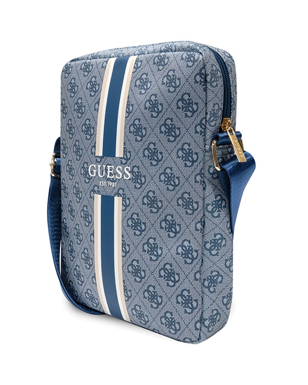Guess Bag GUTB10P4RPSB 10" blue|blue 4G Stripes Tablet Bag