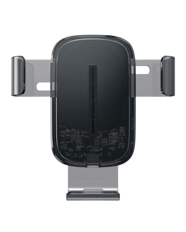 Baseus inAuto WXYL-K01 Универсальный Держатель C Беспроводной Зарядкой + Micro USB Провод 1.2м Черный