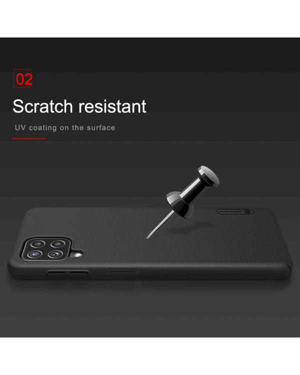 Nillkin Super Frosted Back Cover for Samsung Galaxy A22 4G Peacock Blue