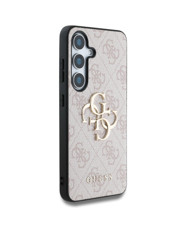 Etui Guess Big 4G Logo Classic Logo do    Samsung Galaxy S25 Plus różowy