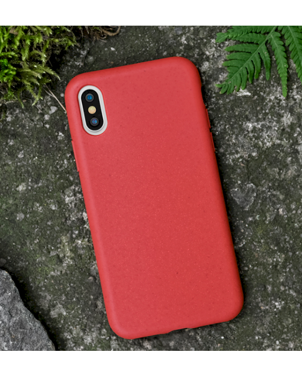Forever Bioio биоразлагаемый чехол для телефона Apple iPhone 12 / 12 Pro красный