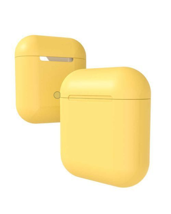 Беспроводные наушники iNpods i12 с микрофоном (желтые)