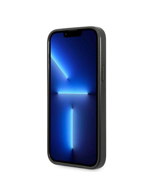 Karl Lagerfeld KLHCP13XCANCNK iPhone 13 Pro Max 6,7" hardcase czarny|black Karlimals Cardslot