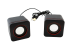 Мультимедийные колонки Fusion 3,5 мм / USB, черные