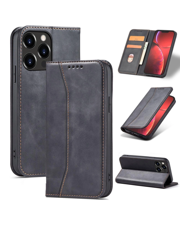 Чехол Fusion Magnet Fancy 2 для iPhone 14 Pro Max черный