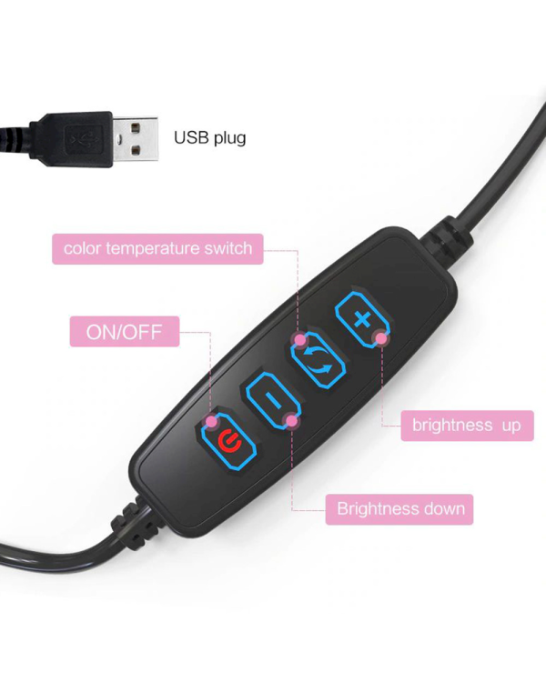 Fusion A01 универсальный трипод + лампа для блоггинга и стримеров