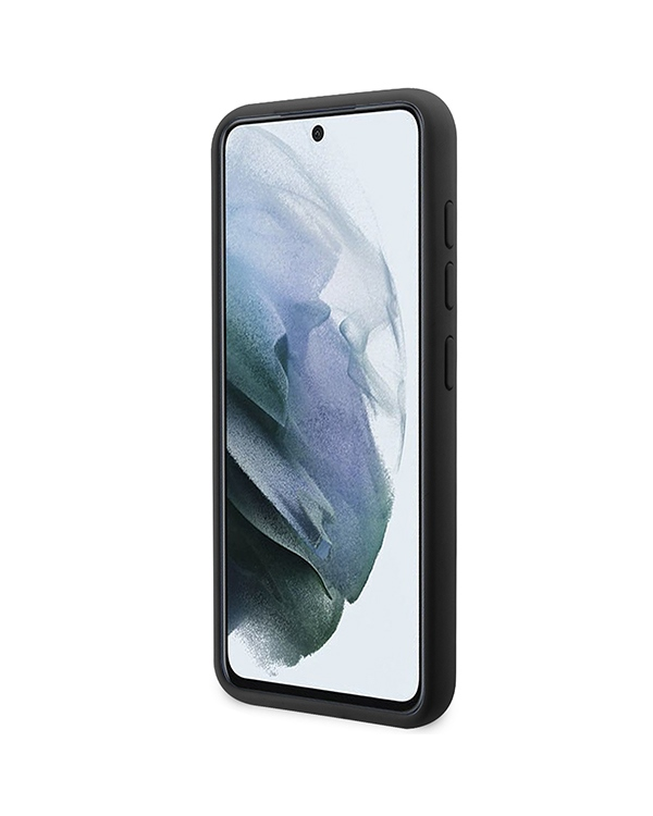 Karl Lagerfeld KLHCS23SSNIKBCK S23 S911 hardcase czarny|black Silicone Ikonik