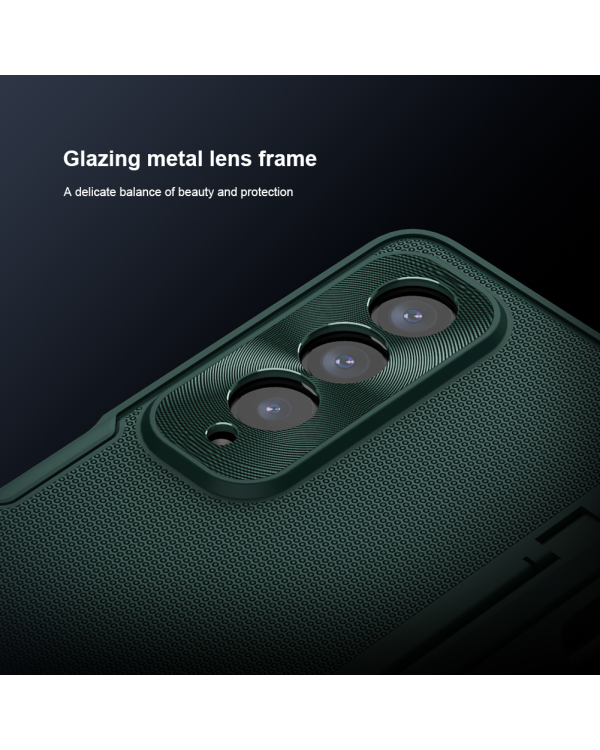 Nillkin Super Frosted FOLD Slot+Stand Back Cover for Samsung Galaxy Z Fold 4 Black