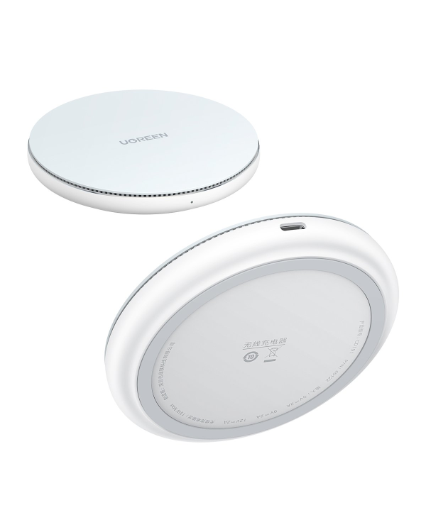 Ugreen 15W Qi wireless charger white (CD191 40122)