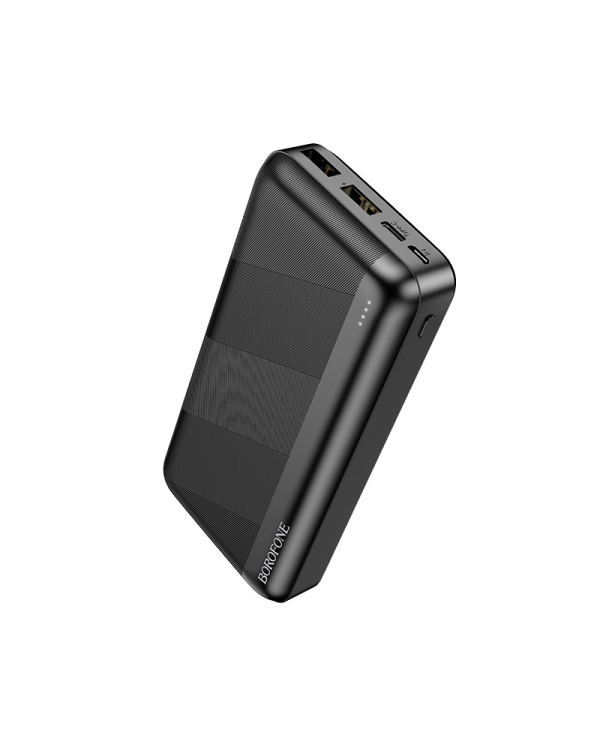 Borofone Power Bank 20000mAh BJ27A Pindar - 2xUSB - black