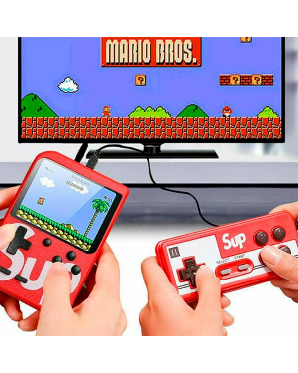 Игровая приставка Goodbuy 400 игр / 8-бит / AV / + геймпад красный