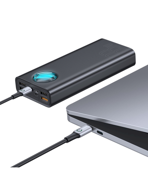 Baseus Amblight PPLG-01 Портативный аккумулятор 30000 mAh / 33W / 12V / 3A Черный