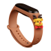 Fusion Xmas Stag ремешок для часов Xiaomi Mi Band 3 / 4 коричневый