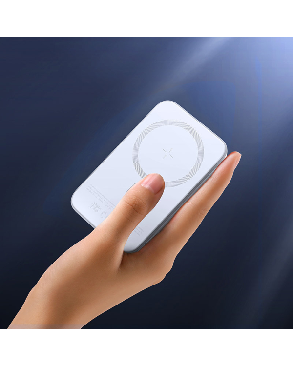 Joyroom power bank 10000mAh 20W Power Delivery Quick Charge magnetyczna wireless Qi charger 15W for iPhone MagSafe compatible black (JR-W020 black)