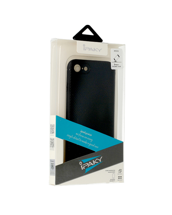 Ipaky New 360 Solid Case for Iphone 7 Plus black