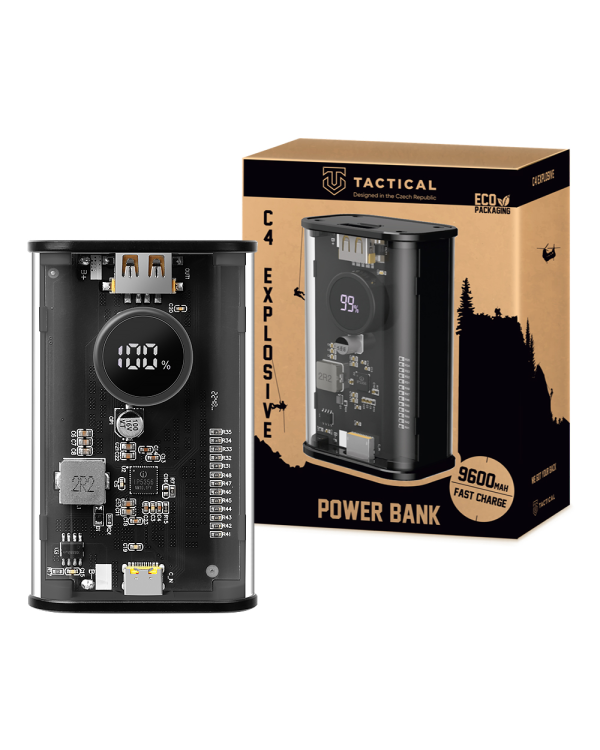 Tactical C4 Explosive 9600mAh Black