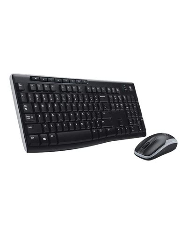 Комплект клавиатуры и мыши Logitech MK270 (DE) - черный
