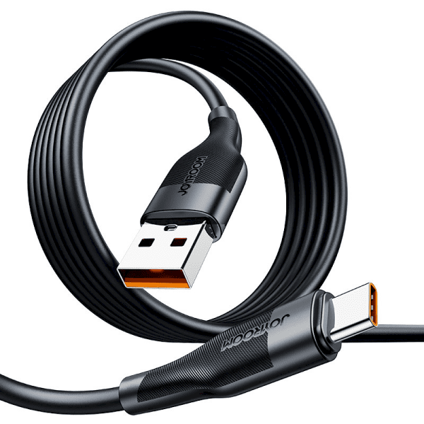 Joyroom USB cable - USB Type C for fast charging | data transmission 6A 1m black (S-1060M12)