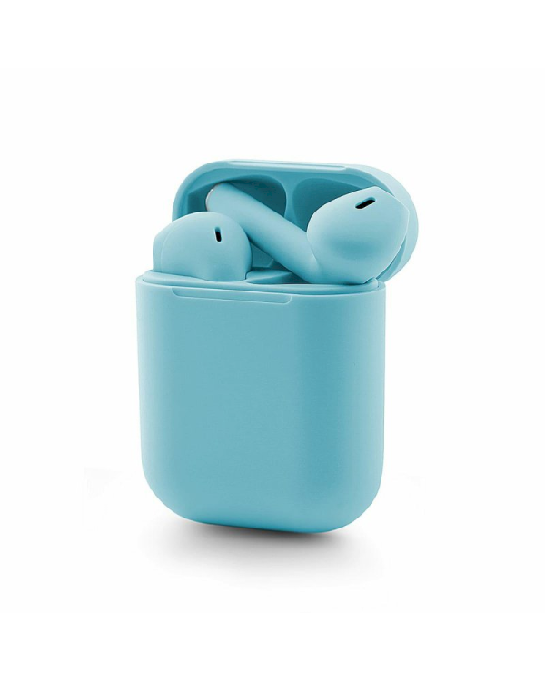 Reverse i12 Беспроводные наушники с микрофоном светло-синие