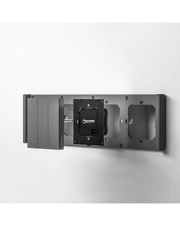 Тройная монтажная рамка Sonoff для установки настенных выключателей M5-80