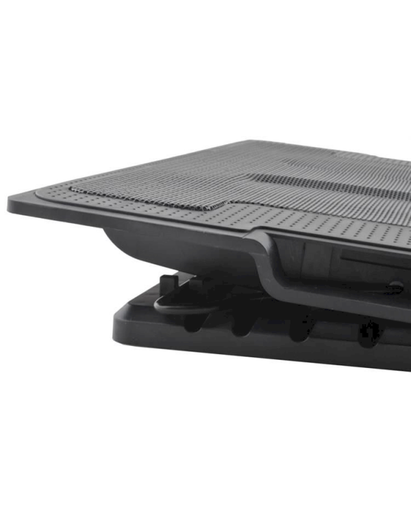 Охлаждающая подставка Fusion для ноутбуков 17 дюймов, черная