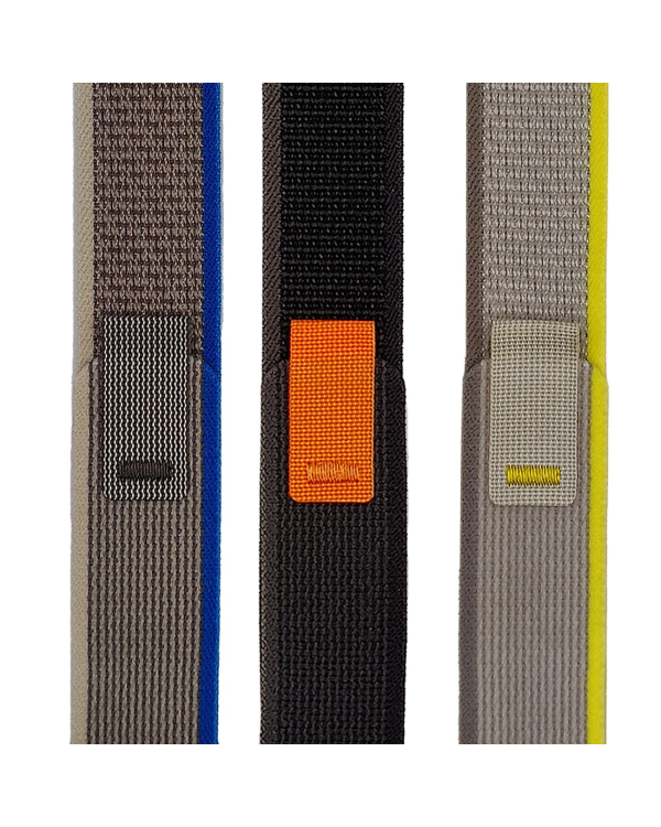 Ремешок на липучке Trail для Apple Watch 42|44|45|49 мм - черный