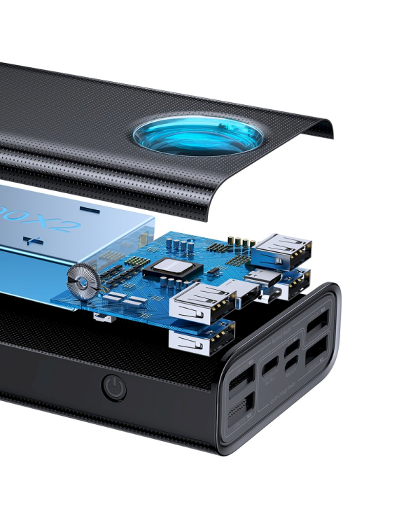 Baseus Amblight PPLG-01 Портативный аккумулятор 30000 mAh / 33W / 12V / 3A Черный