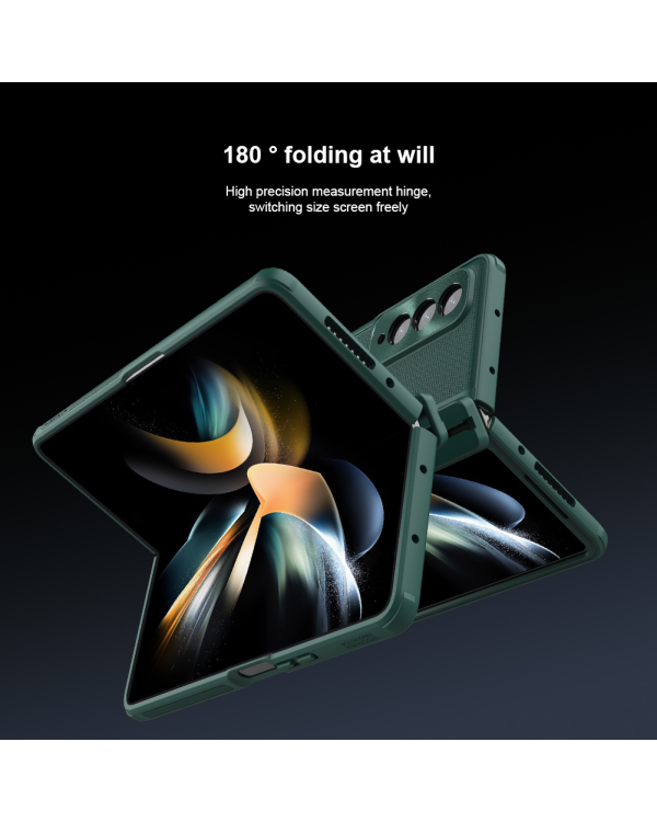 Nillkin Super Frosted FOLD Slot+Stand Back Cover for Samsung Galaxy Z Fold 4 Black