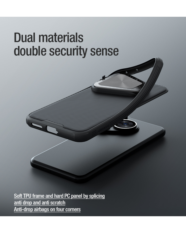 Nillkin CamShield Prop Magnetic Case for Huawei Pura 70 Black