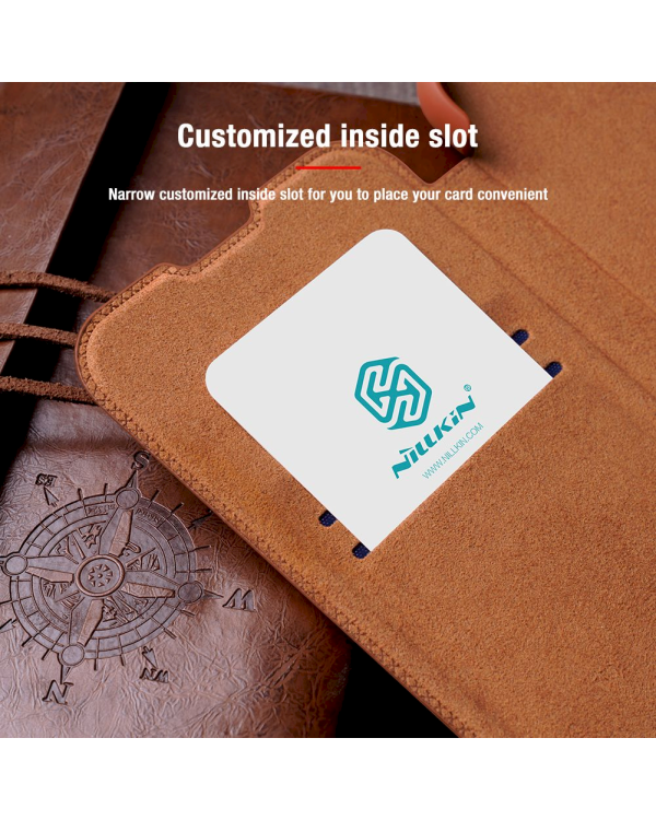 Nillkin Qin Book PRO Case for iPhone 13 Pro Max Black