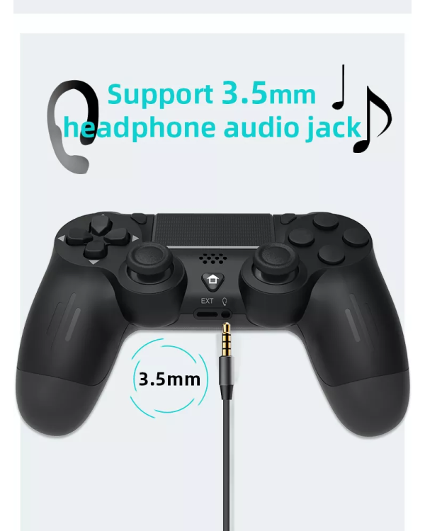 Goodbuy Bluetooth-геймпад для PS4 (PRO / SLIM) / iOS / Android / ПК / Smart TV синий