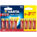 Varta Max Power AA MN1500 Alkaline LR6 1.5V Батарейки (8шт.) (EU Blister)