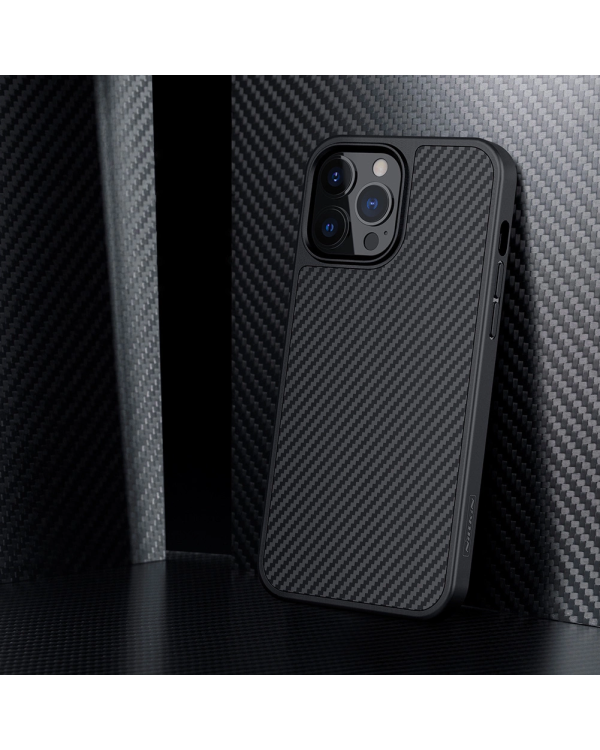 Nillkin Synthetic Fiber Carbon iPhone 13 Pro case black