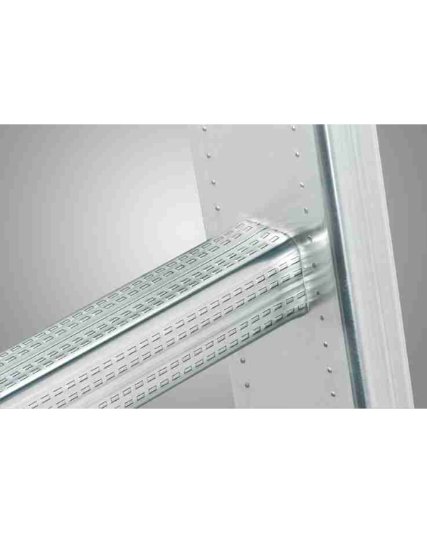 Комбинированная лестница S100 Hailo ProfiLOT | алюминий| 3x12 ступени