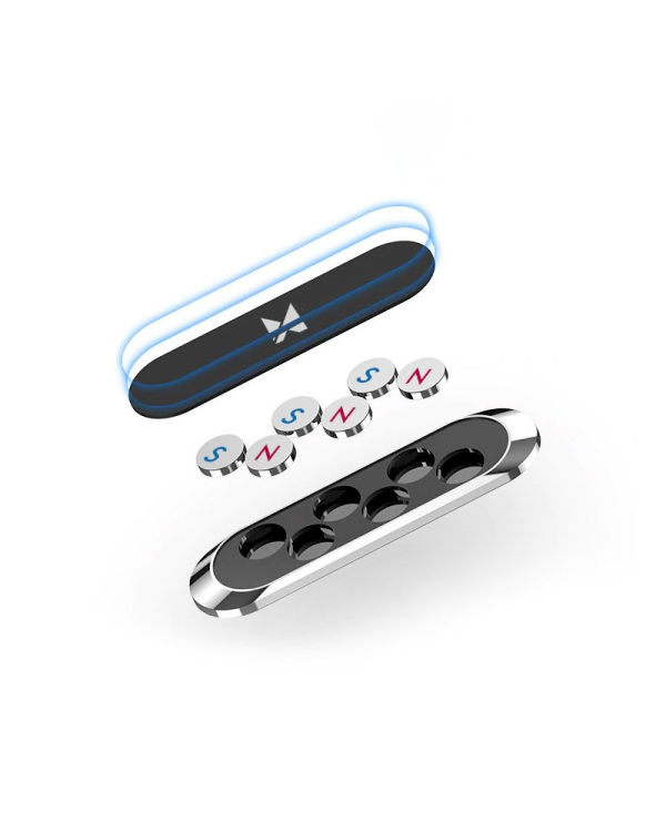 Wozinsky Flat Vehicle Mount Magnetic Bracket for Dashboard black (WMH-01)