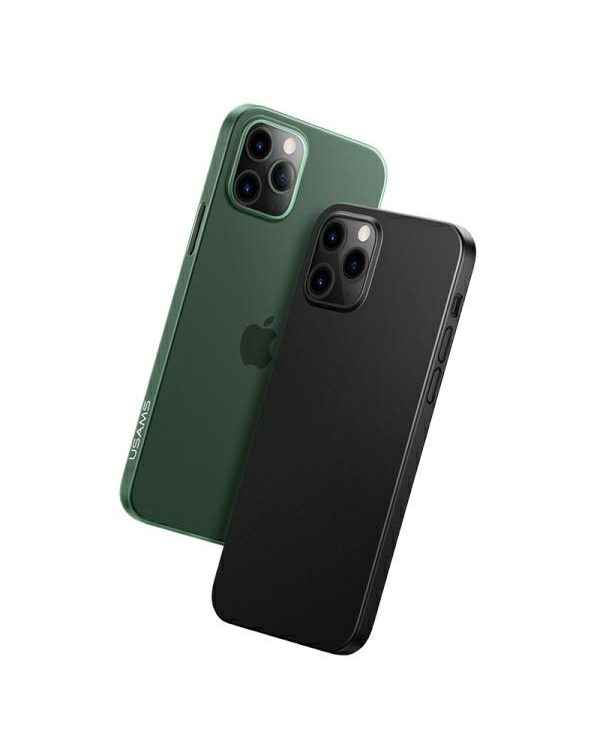 USAMS Etui Gentle iPhone 12 Pro Max 6,7" czarny|black IP12PMQR01 (US-BH610)