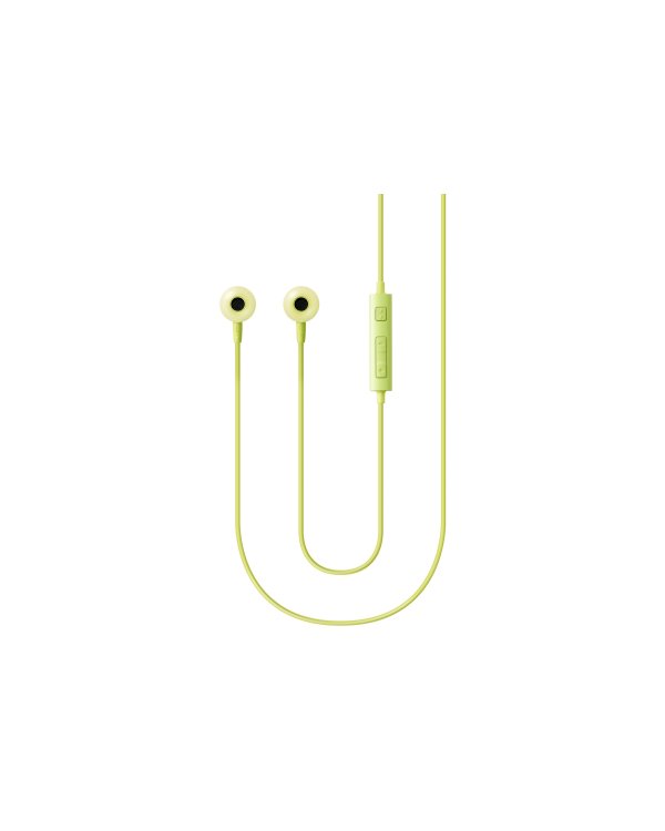 Samsung HS130 Оригинальные наушники с микрофоном 1.2m Зеленые (EU Blister)