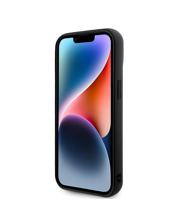 Karl Lagerfeld KLHCP15S3DMBKCK iPhone 15 6.1" czarny|black hardcase 3D Rubber Glitter Logo