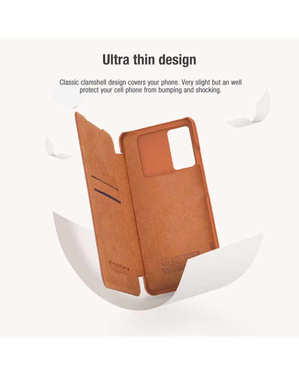 Nillkin Qin Book PRO Case for Xiaomi Redmi Note 11 Pro|11 Pro 5G Black