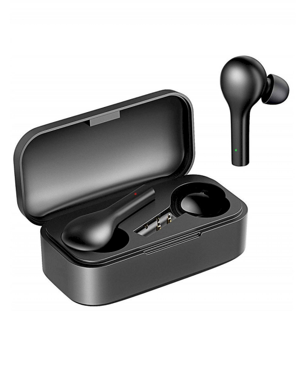 QCY T5 Airpods Bluetooth 5.0 наушники с микрофоном (MMEF2ZM/A) черные
