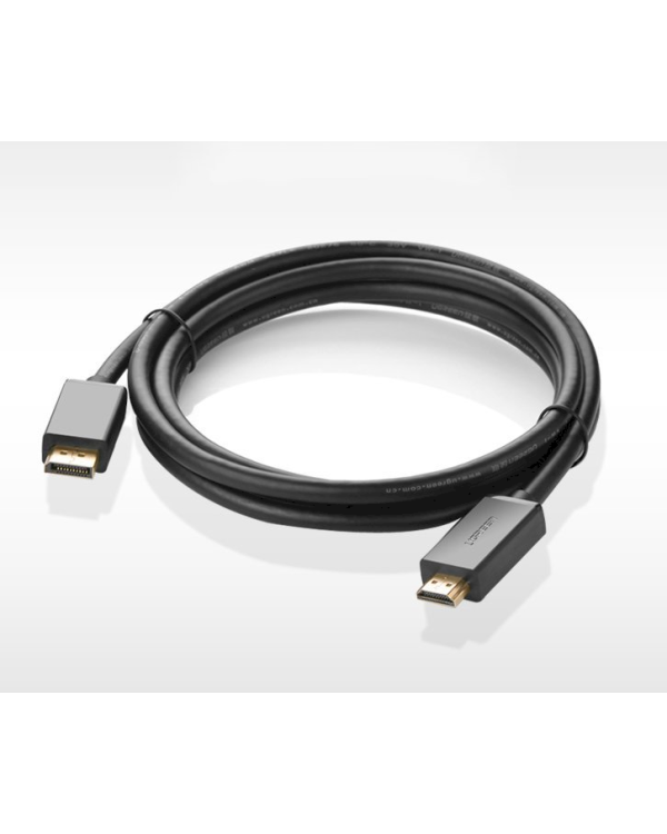 Ugreen Uni-directional DisplayPort to HDMI cable 4K 30 Hz 32 AWG 1,5 m (DP101 10239)
