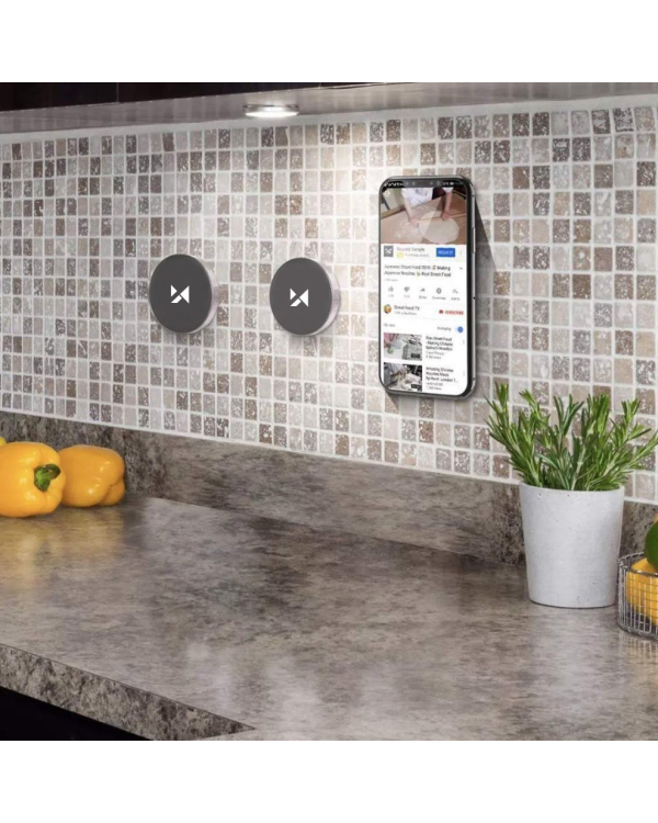 Wozinsky Self-adhesive Magnetic Car Dashboard Mount Black (WMH-02)